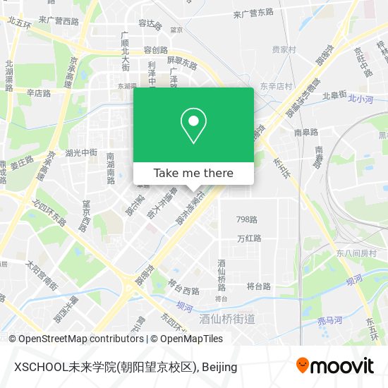 XSCHOOL未来学院(朝阳望京校区) map