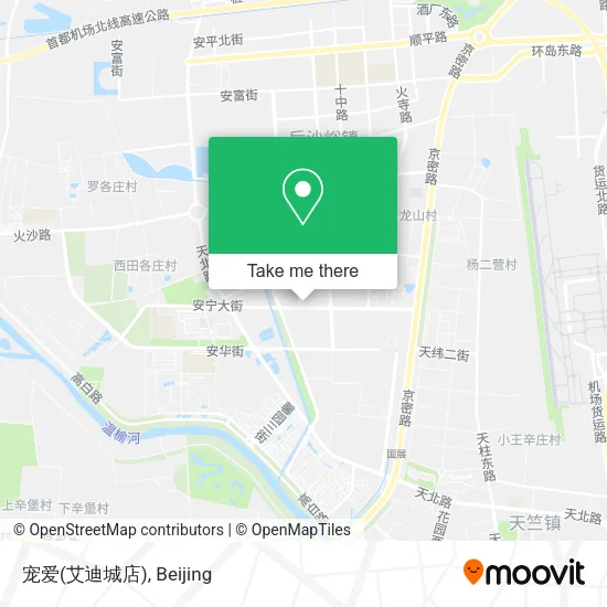 宠爱(艾迪城店) map