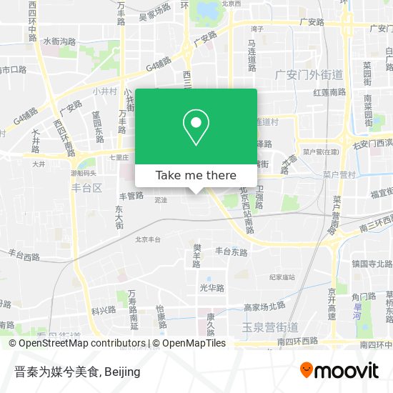 晋秦为媒兮美食 map