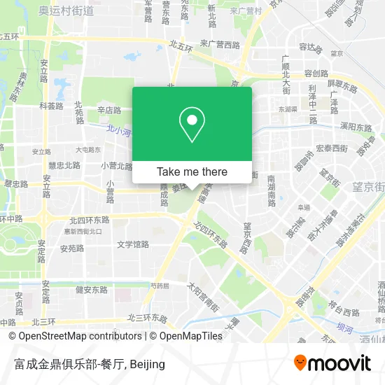 富成金鼎俱乐部-餐厅 map