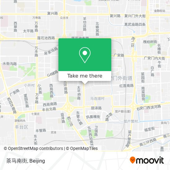 茶马南街 map