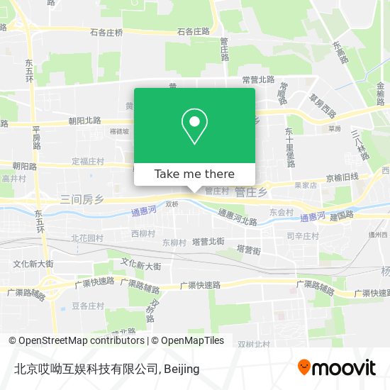 北京哎呦互娱科技有限公司 map