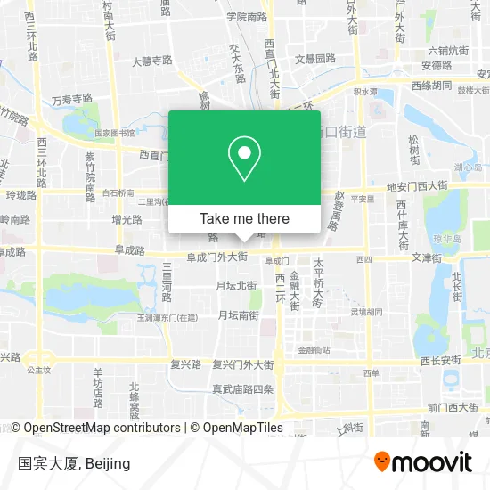 国宾大厦 map