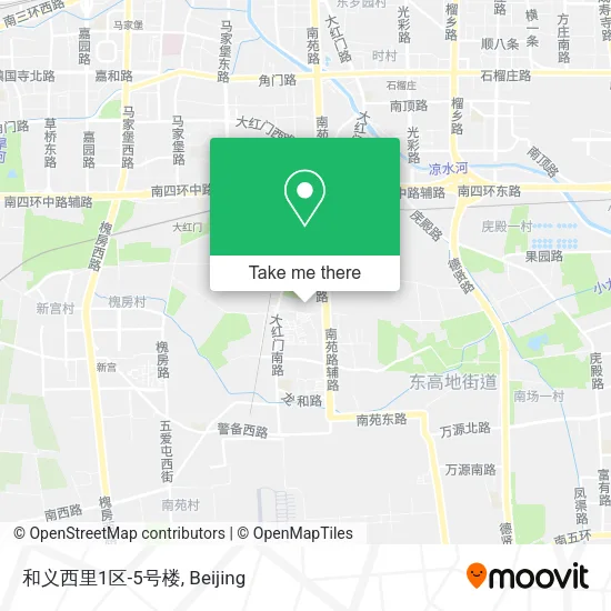 和义西里1区-5号楼 map