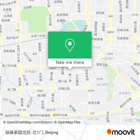 福臻家园北区-北1门 map
