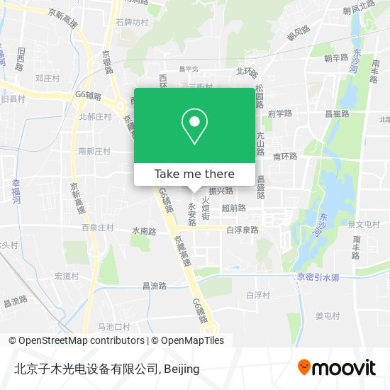 北京子木光电设备有限公司 map