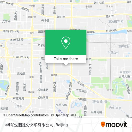 华腾迅捷图文快印有限公司 map