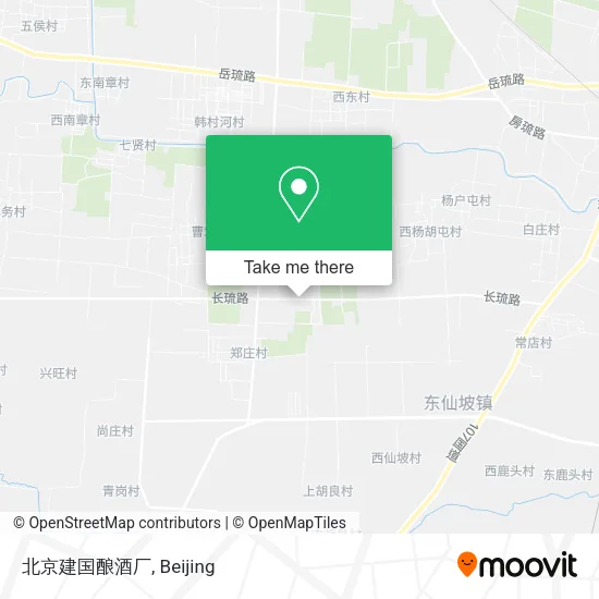 北京建国酿酒厂 map