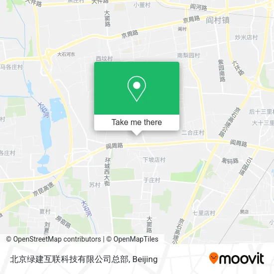 北京绿建互联科技有限公司总部 map