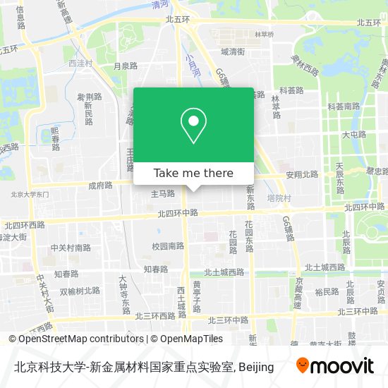 北京科技大学-新金属材料国家重点实验室 map