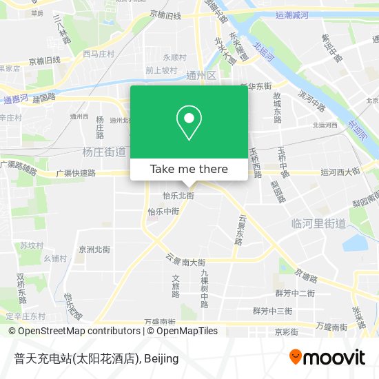 普天充电站(太阳花酒店) map