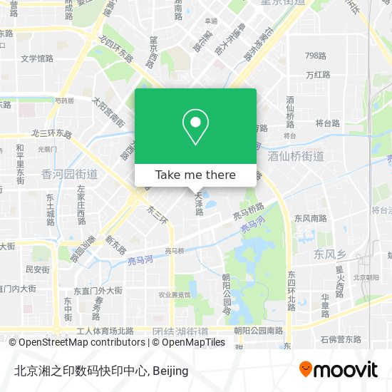 北京湘之印数码快印中心 map