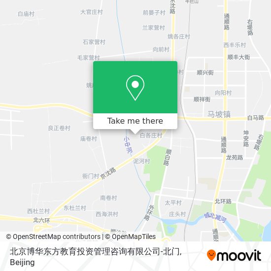 北京博华东方教育投资管理咨询有限公司-北门 map