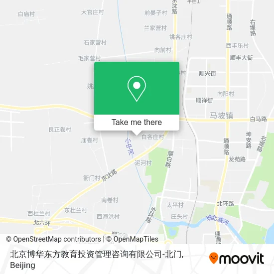 北京博华东方教育投资管理咨询有限公司-北门 map