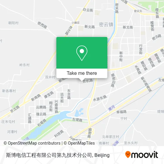 斯博电信工程有限公司第九技术分公司 map