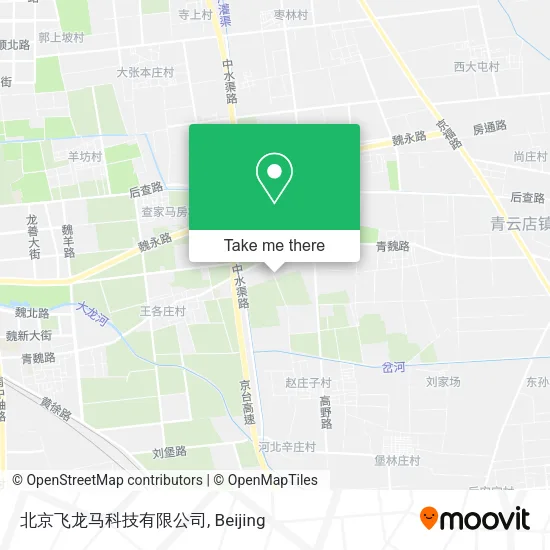 北京飞龙马科技有限公司 map