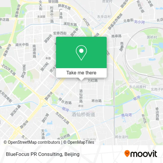 BlueFocus PR Consulting map