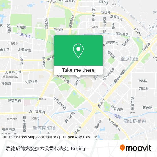 欧德威德燃烧技术公司代表处 map