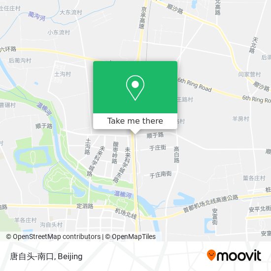 唐自头-南口 map