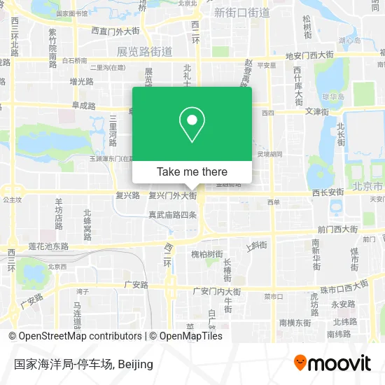 国家海洋局-停车场 map