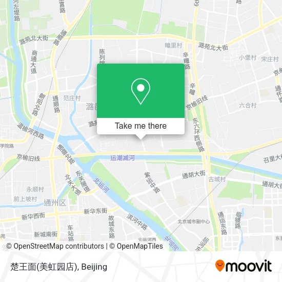 楚王面(美虹园店) map