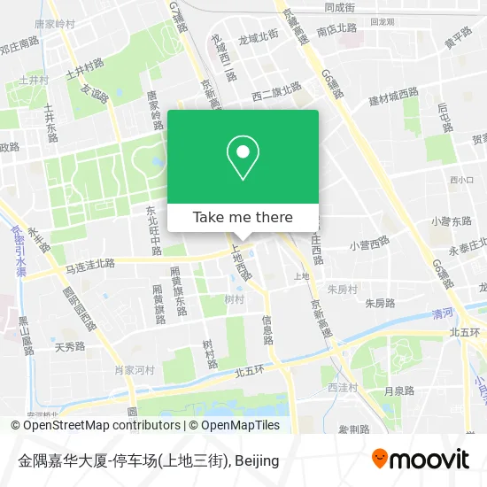 金隅嘉华大厦-停车场(上地三街) map