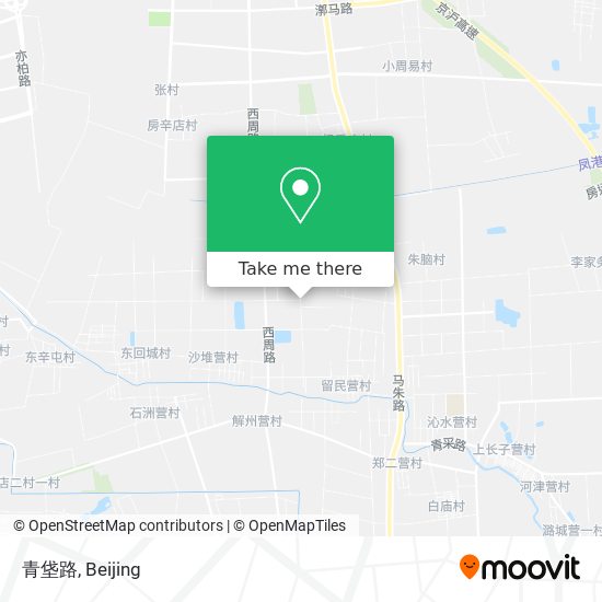 青垡路 map