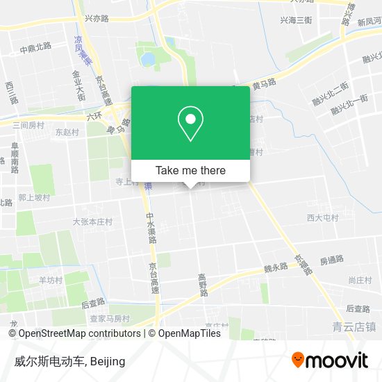 威尔斯电动车 map