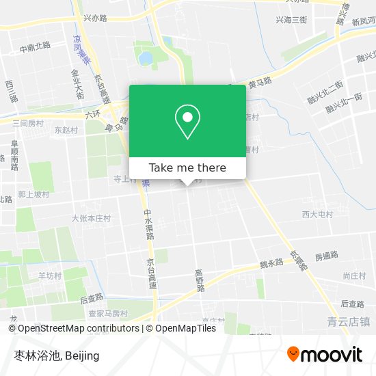 枣林浴池 map