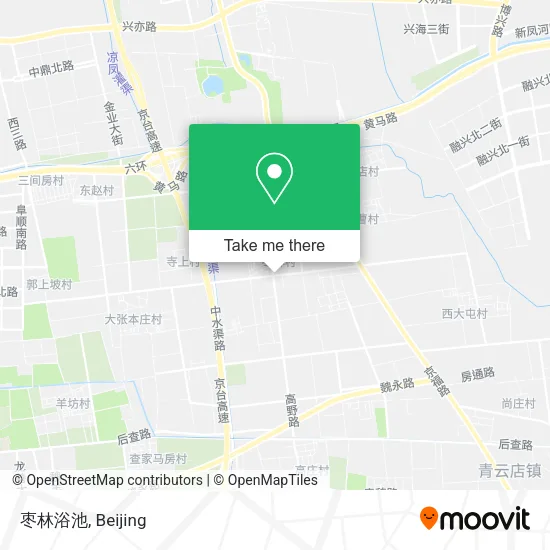 枣林浴池 map