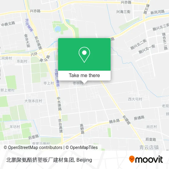 北鹏聚氨酯挤塑板厂建材集团 map