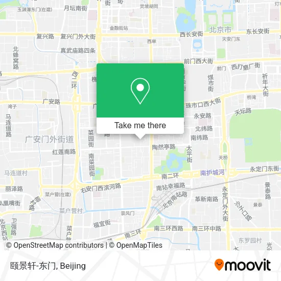 颐景轩-东门 map