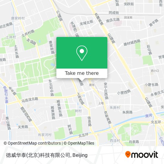德威华泰(北京)科技有限公司 map