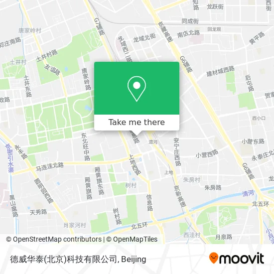 德威华泰(北京)科技有限公司 map