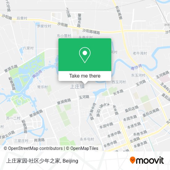 上庄家园-社区少年之家 map