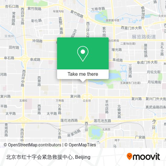 北京市红十字会紧急救援中心 map
