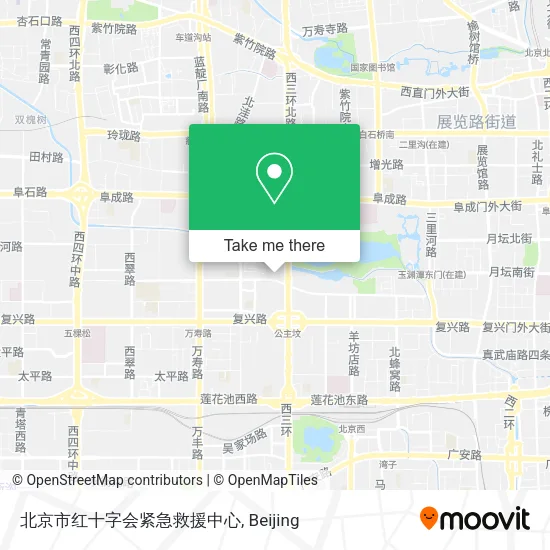北京市红十字会紧急救援中心 map