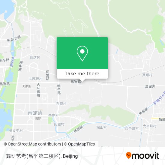 舞研艺考(昌平第二校区) map