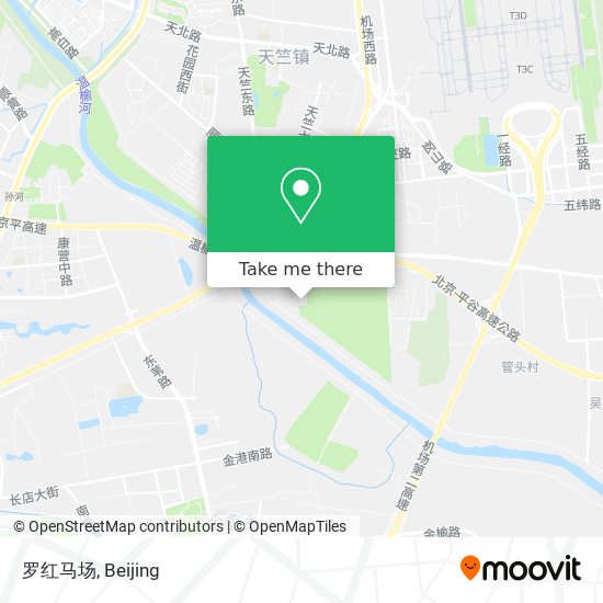 罗红马场 map