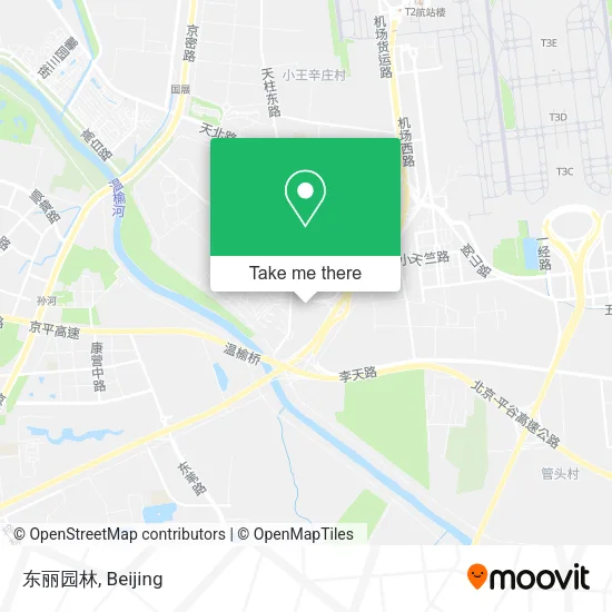 东丽园林 map