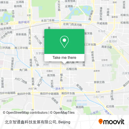 北京智通鑫科技发展有限公司 map