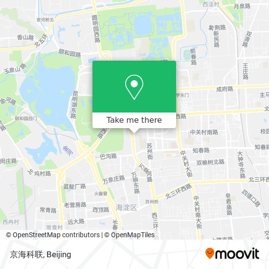 京海科联 map