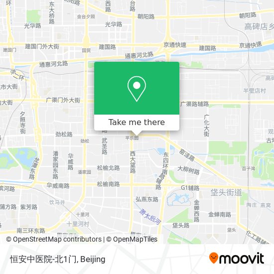 恒安中医院-北1门 map