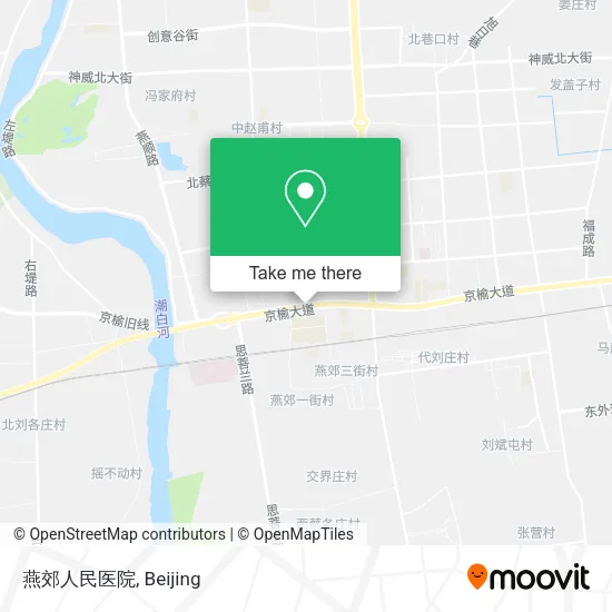 燕郊人民医院 map