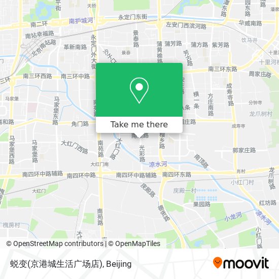 蜕变(京港城生活广场店) map