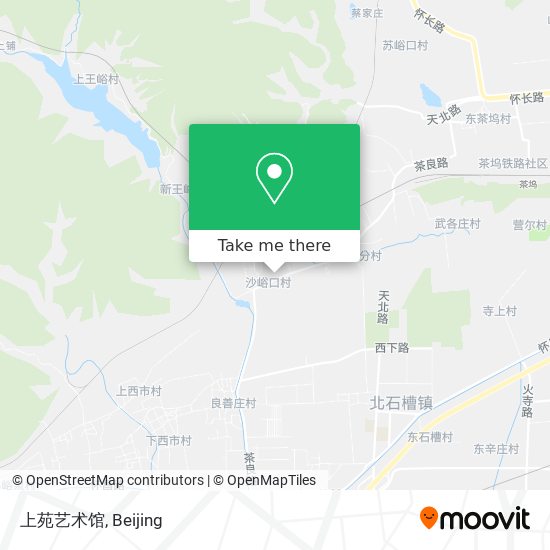 上苑艺术馆 map