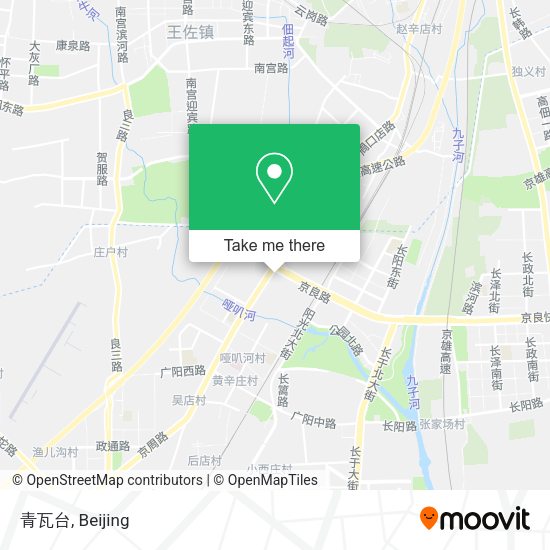 青瓦台 map