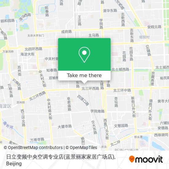 日立变频中央空调专业店(蓝景丽家家居广场店) map
