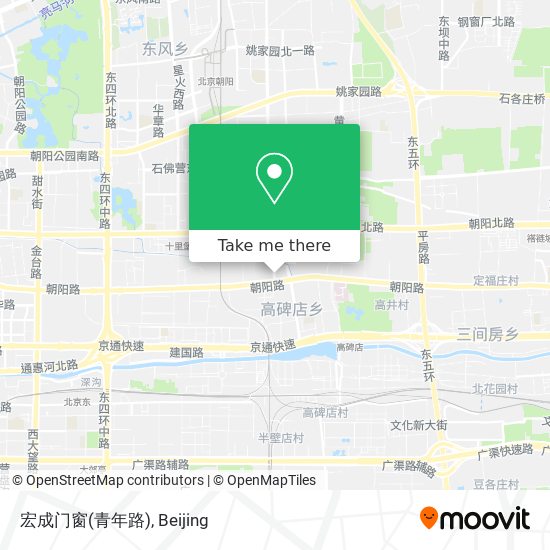 宏成门窗(青年路) map