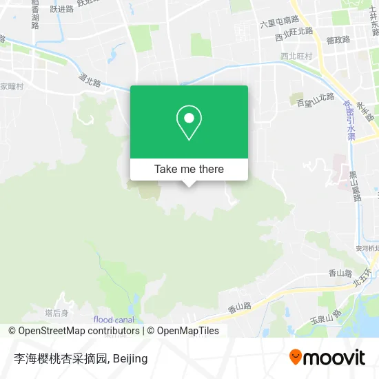 李海樱桃杏采摘园 map